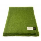 Pure Wool Tweed Blanket/Bedspread/Throw Green Ref 1893/8
